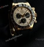 VS Factory Rolex Daytona Chromlight Lume 40mm Cal.4131 Movement Gold Face Watch
